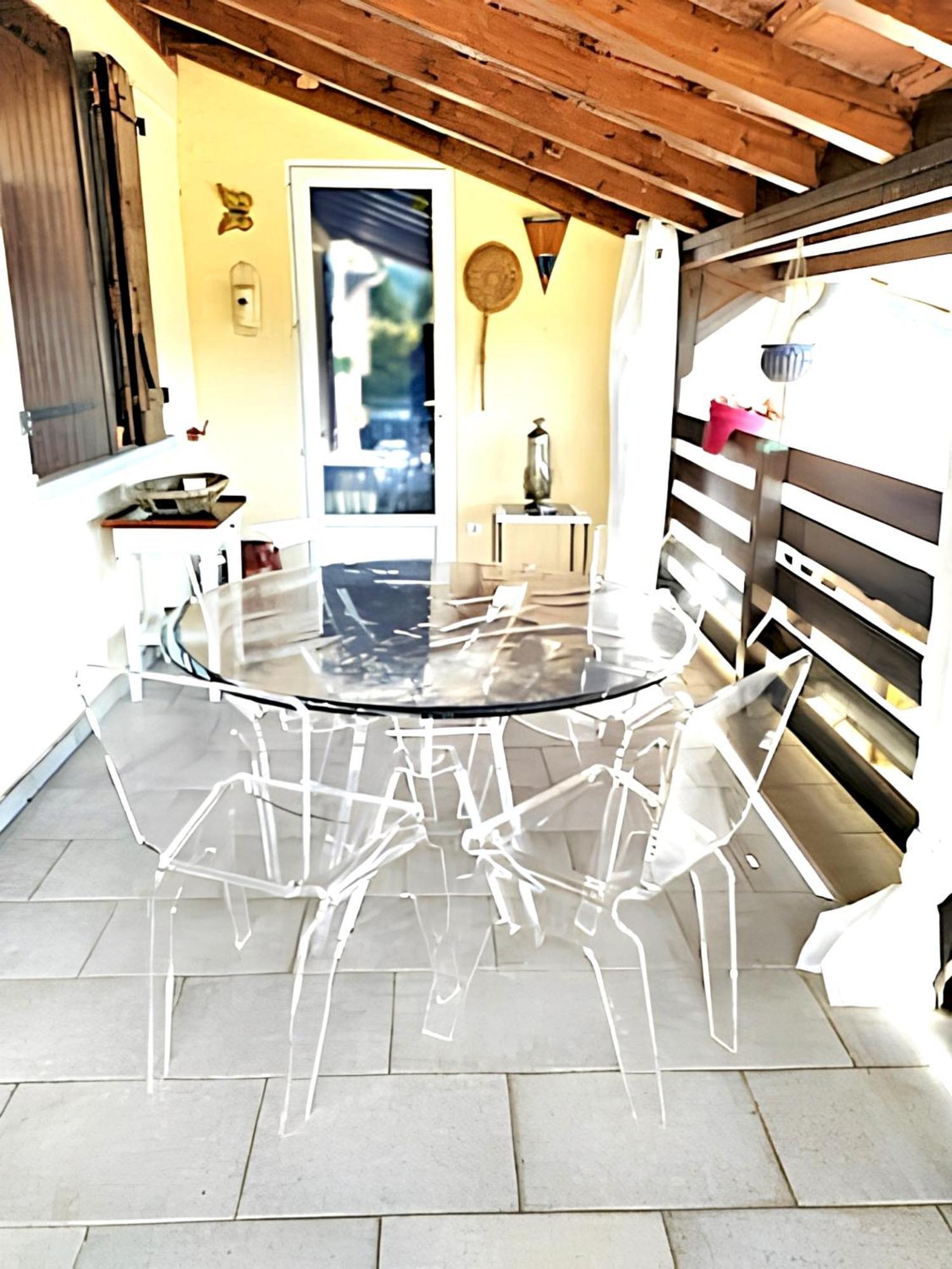 Maison Paisible A Veyras Avec Piscine Privee Et Vue Montagne Exteriör bild