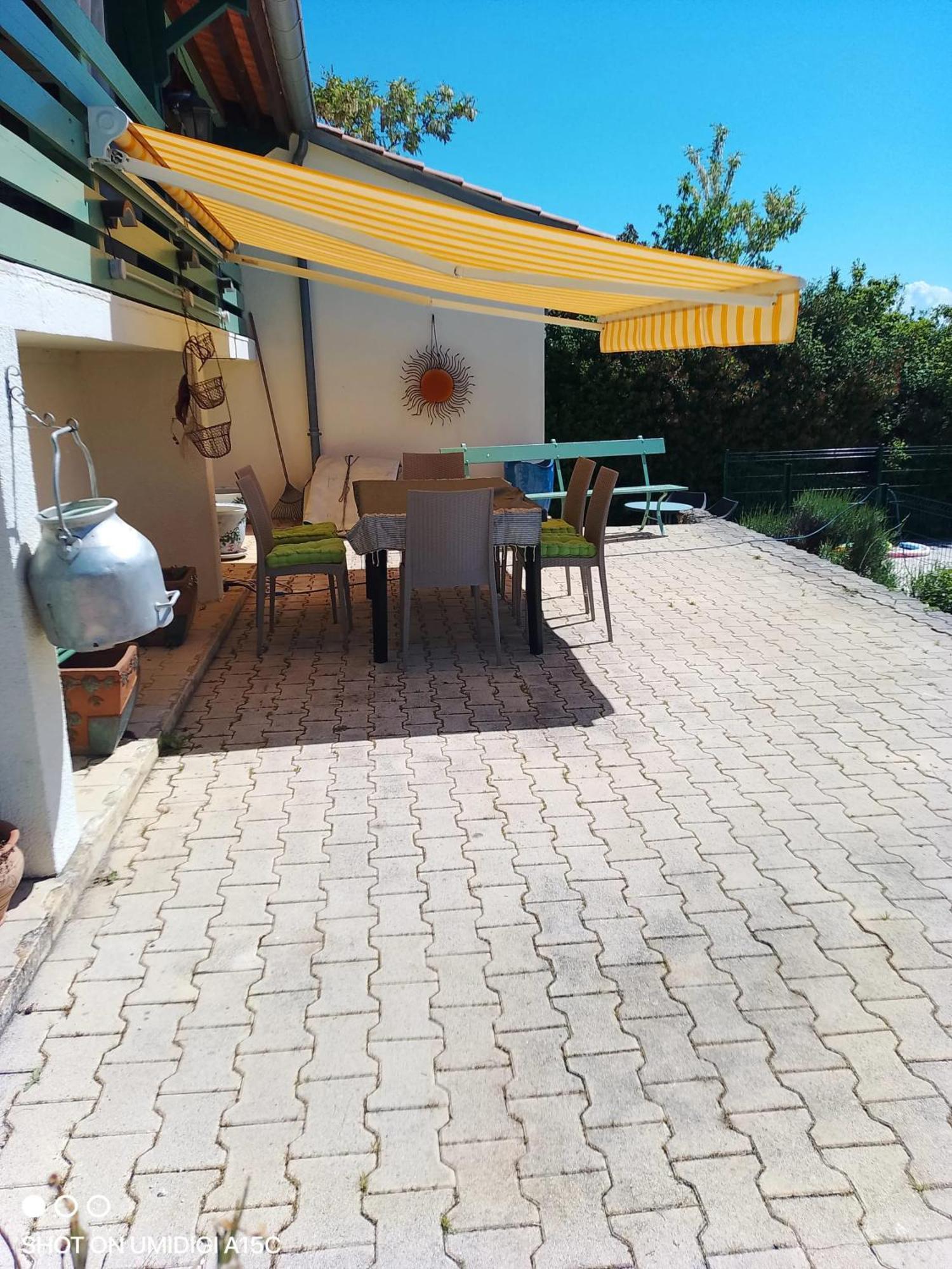 Maison Paisible A Veyras Avec Piscine Privee Et Vue Montagne Exteriör bild